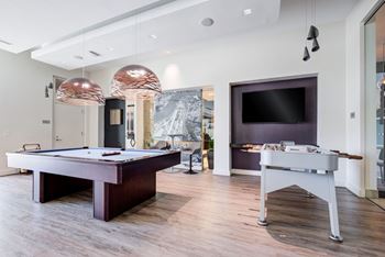 Billiards, foosball, and darts